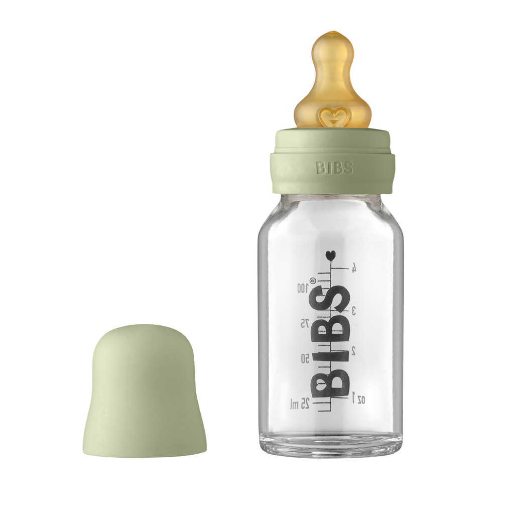 Glass Baby Bottle Complete Set - 120ml