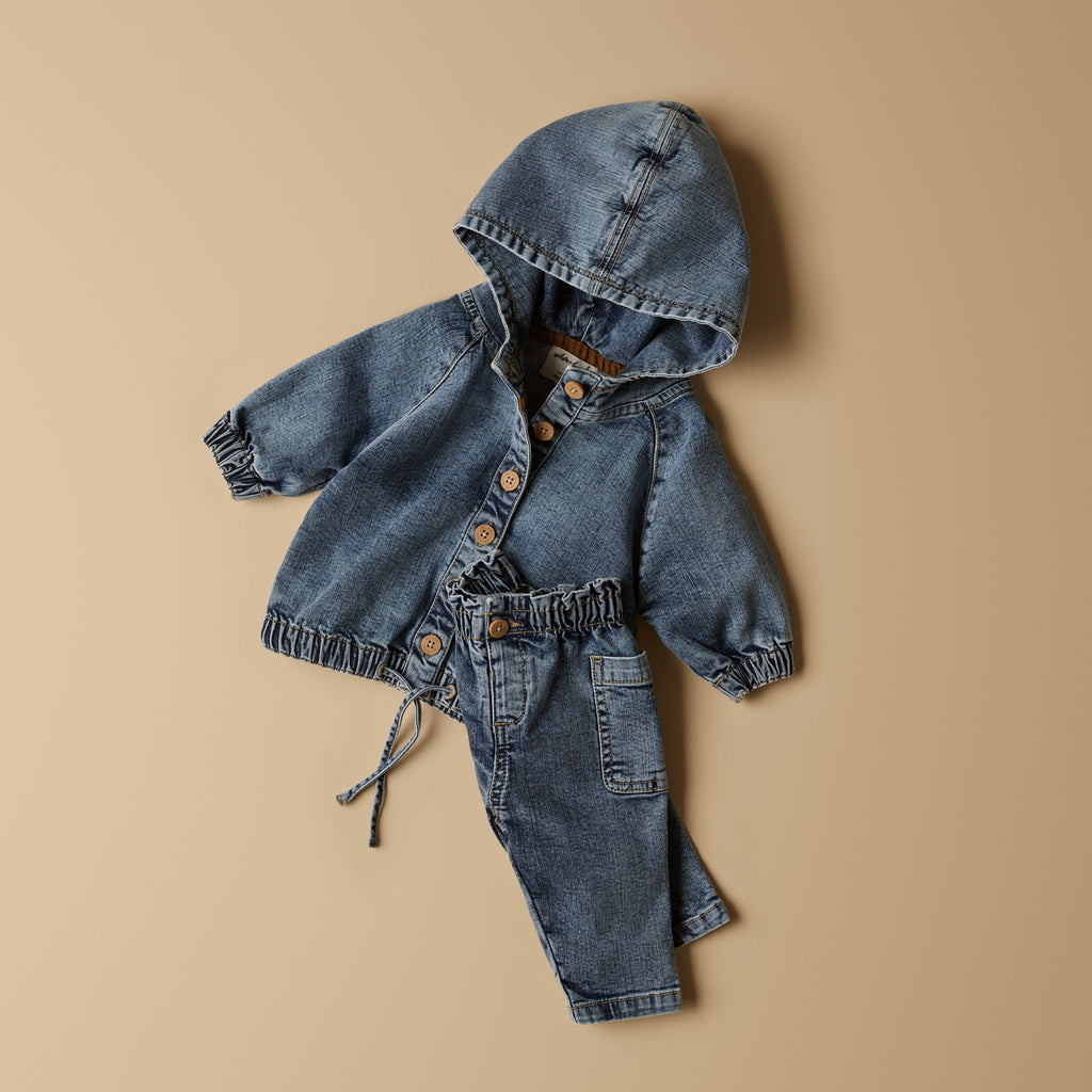 Organic Denim Pant
