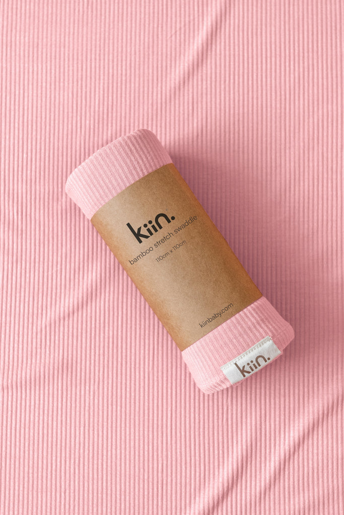 Bamboo Stretch Swaddle - Peony