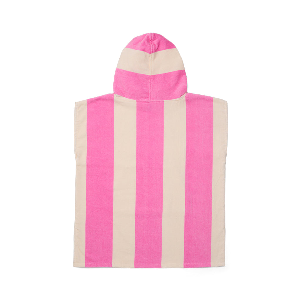 Hooded Towel - Candy Stripe