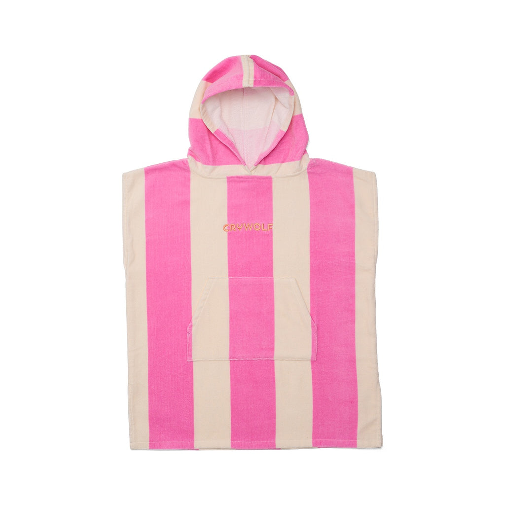 Hooded Towel - Candy Stripe