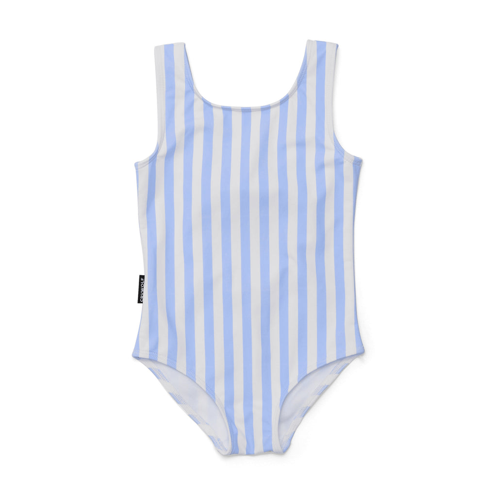Swimsuit - Sky Blue Stripe