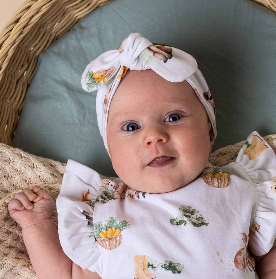 Topknot Headband - Farm