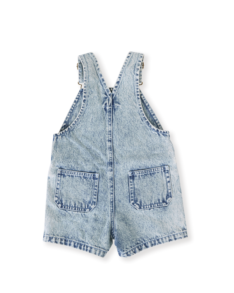 Burton Vintage Washed Denim Overalls