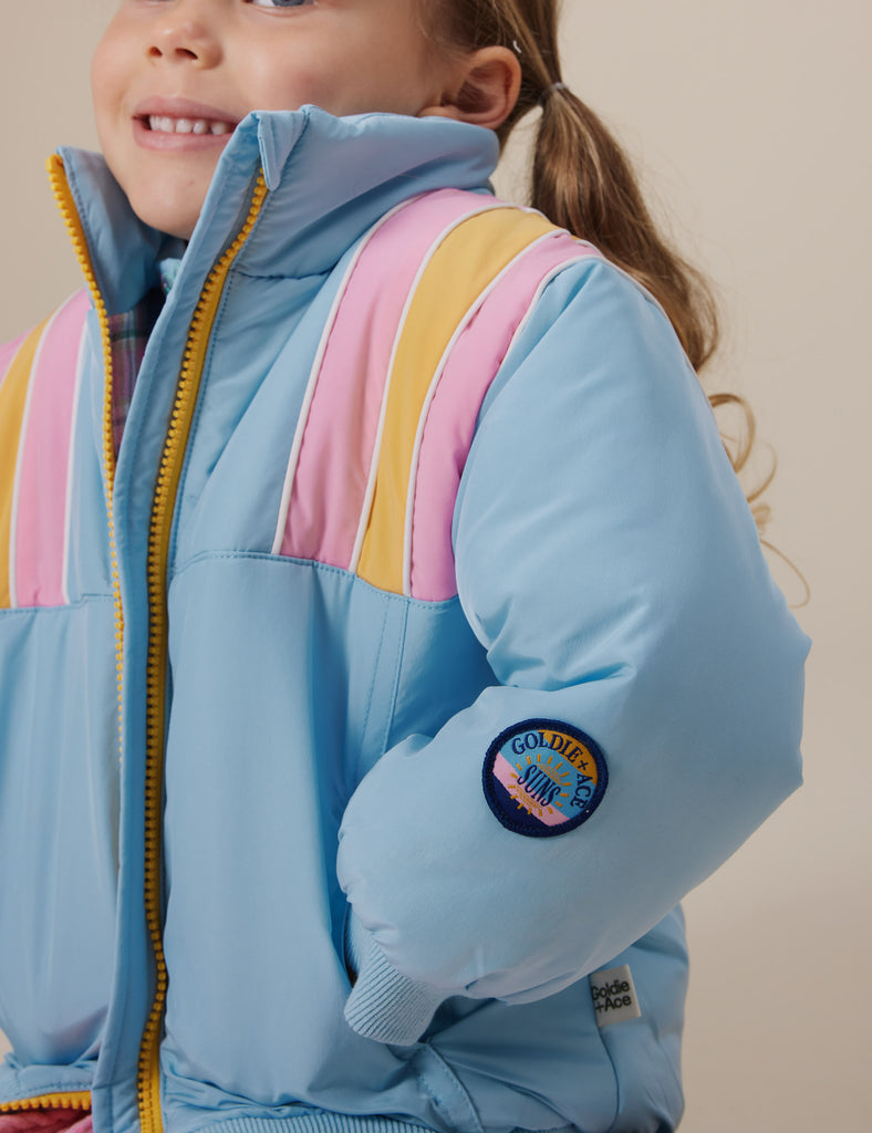 Jordan Jacket - Sky Blue/Pink