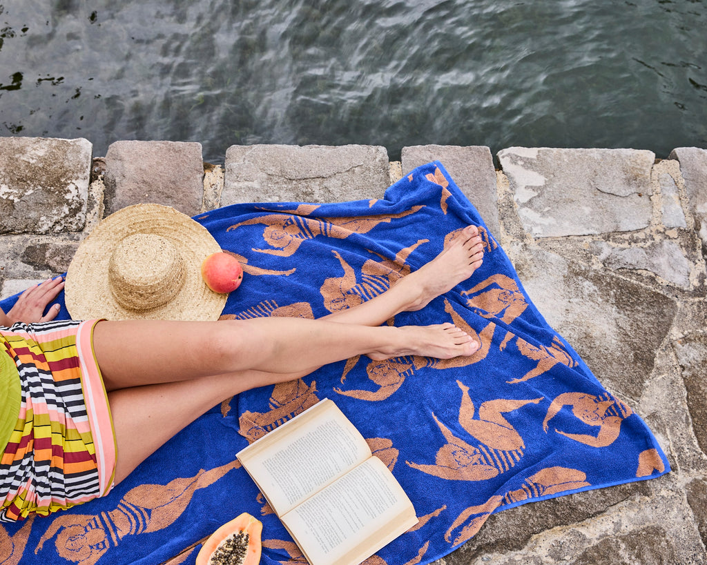 Sun Kissed Terry Beach Towel
