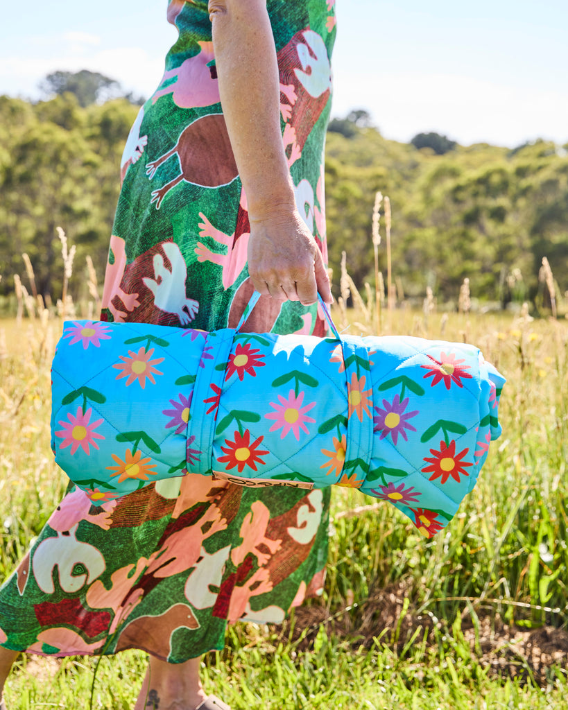 Little Flowers Picnic Mat