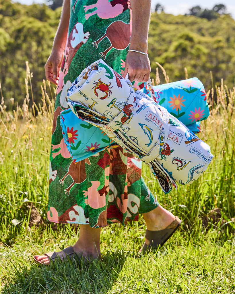 Little Flowers Picnic Mat