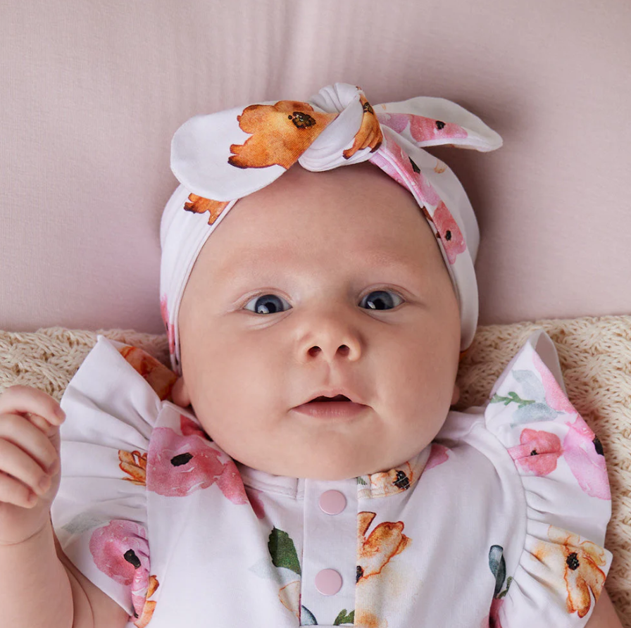 Topknot Headband - Poppy