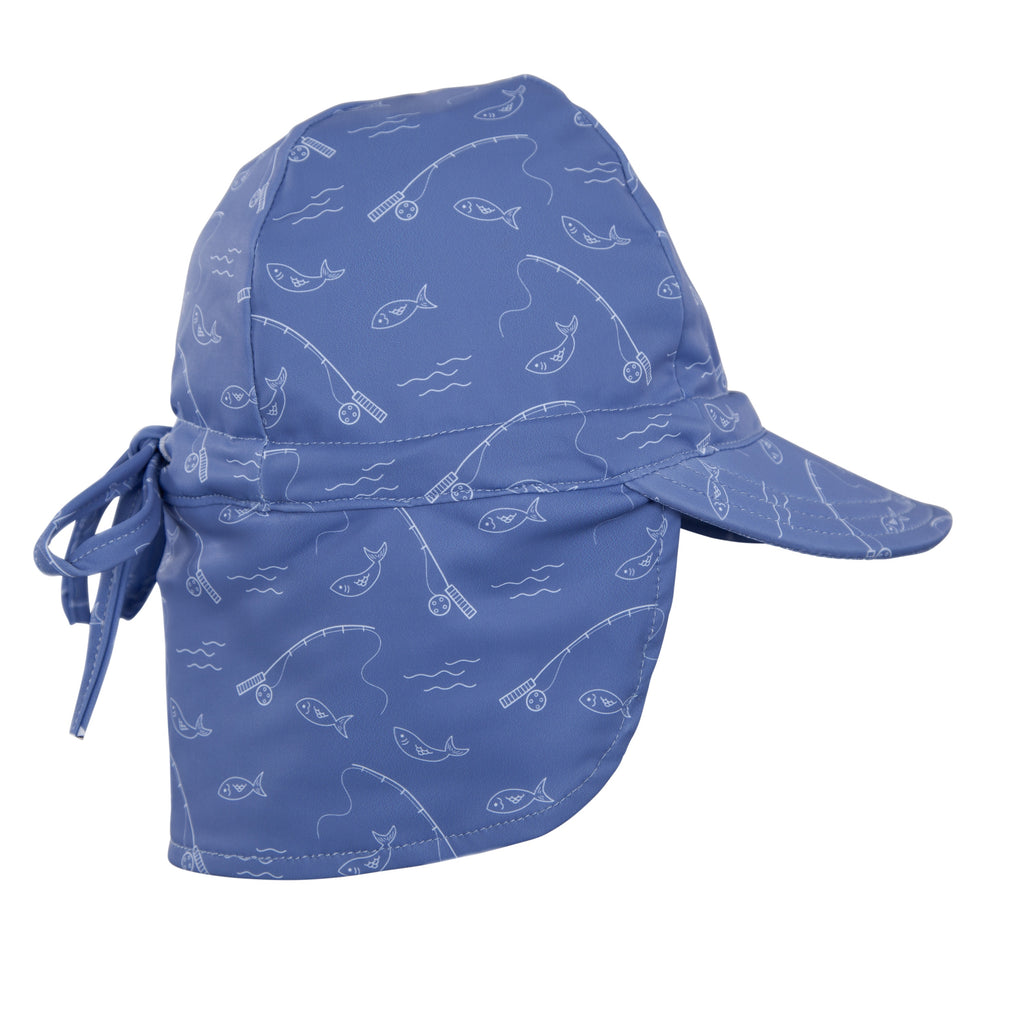 Gone Fishing Swim Flap Cap