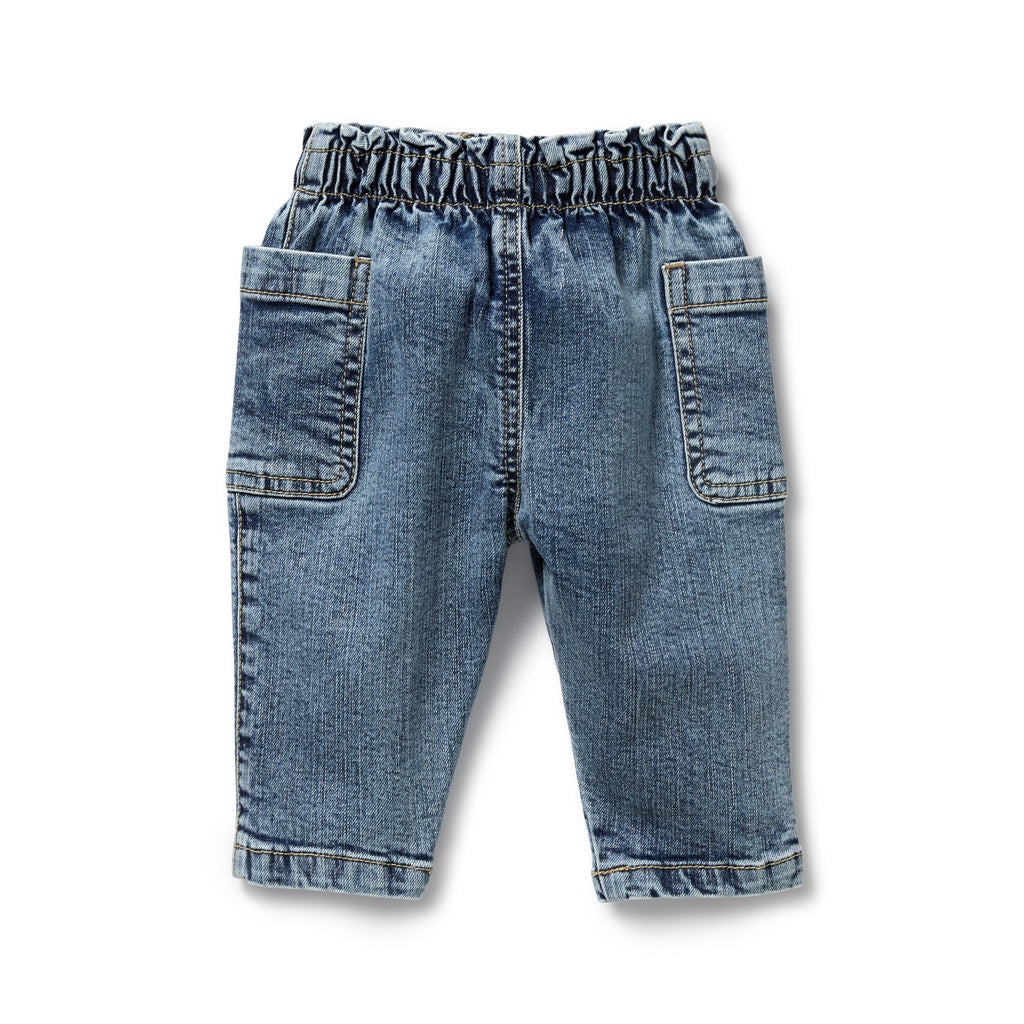 Organic Denim Pant