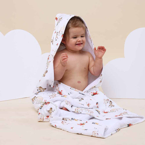 Hooded Baby Towel - Pony Pals