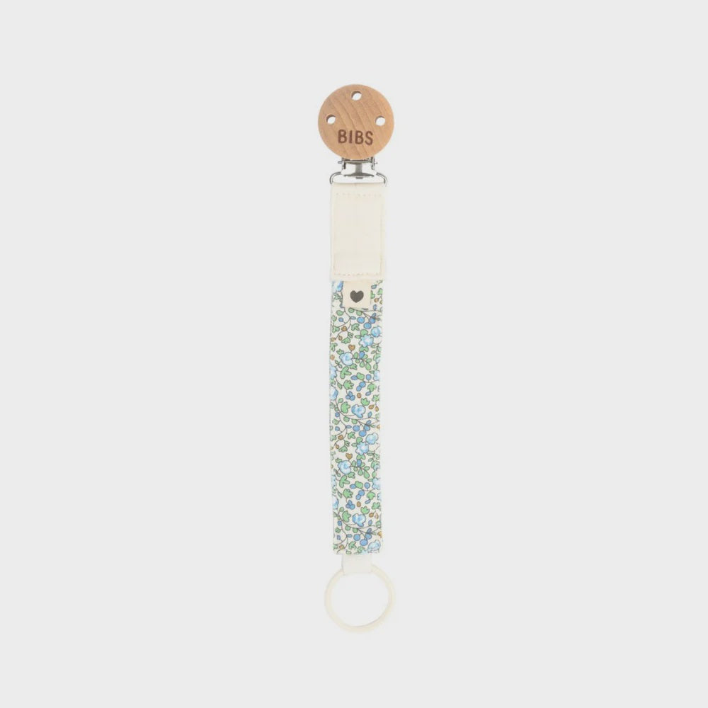 Liberty Pacifier Clip - Eloise/Ivory