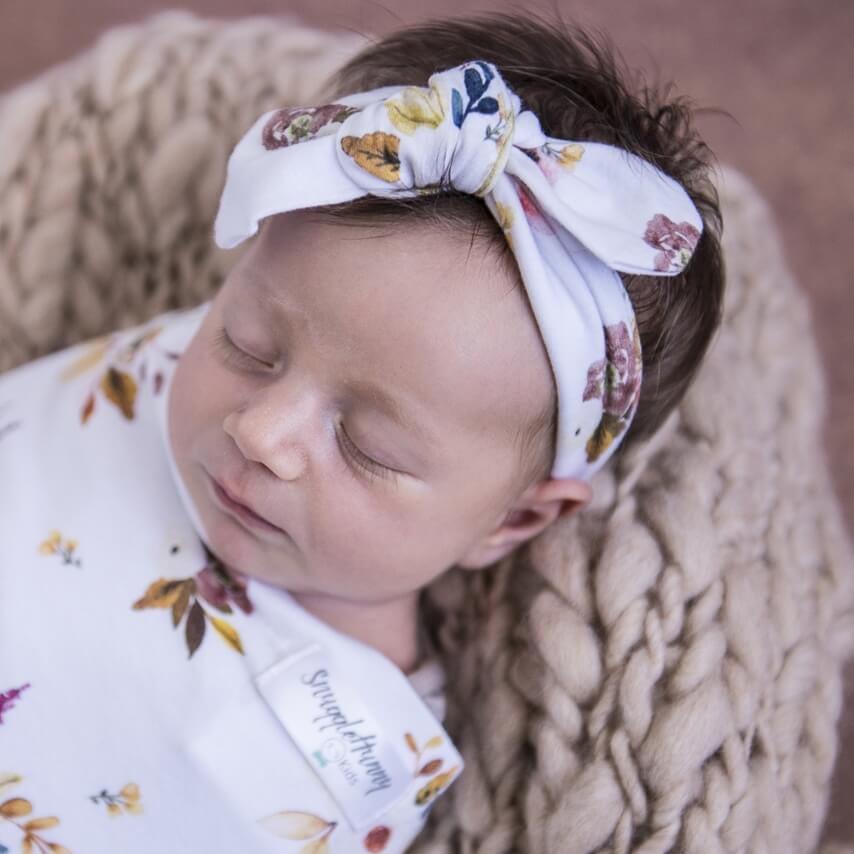 Topknot Headband - Boho Posy