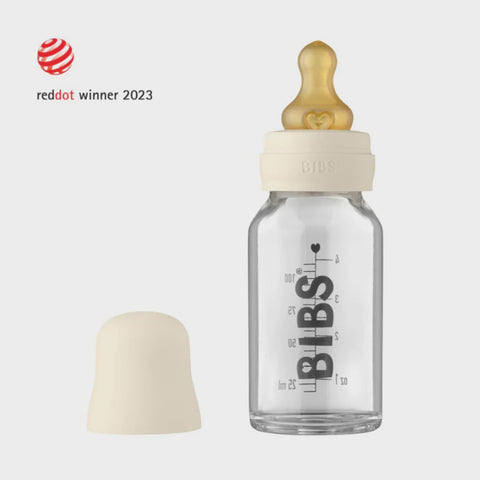 110ml Glass Bottle Set - Ivory