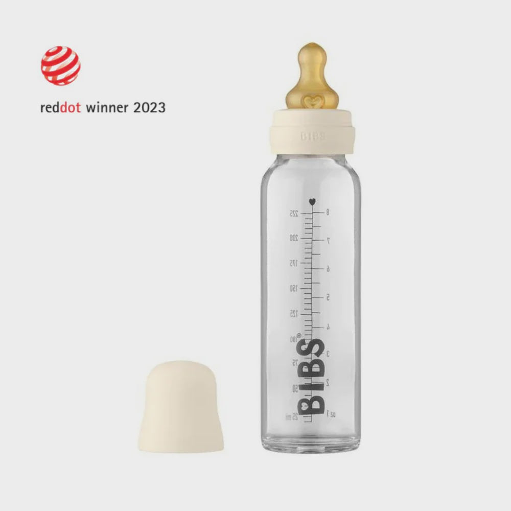 225ml Glass Bottle Set - Ivory