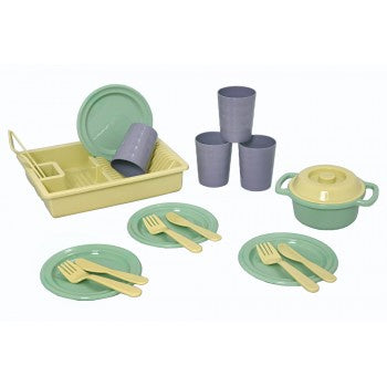 "I'M GREEN" Dinner Set For4, 19pcs