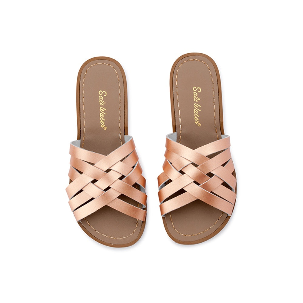 Salt Water Retro Slide - Rose Gold