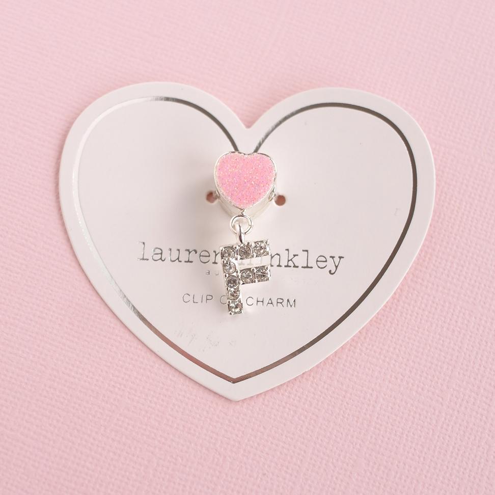 F - Letter Clip On Charm