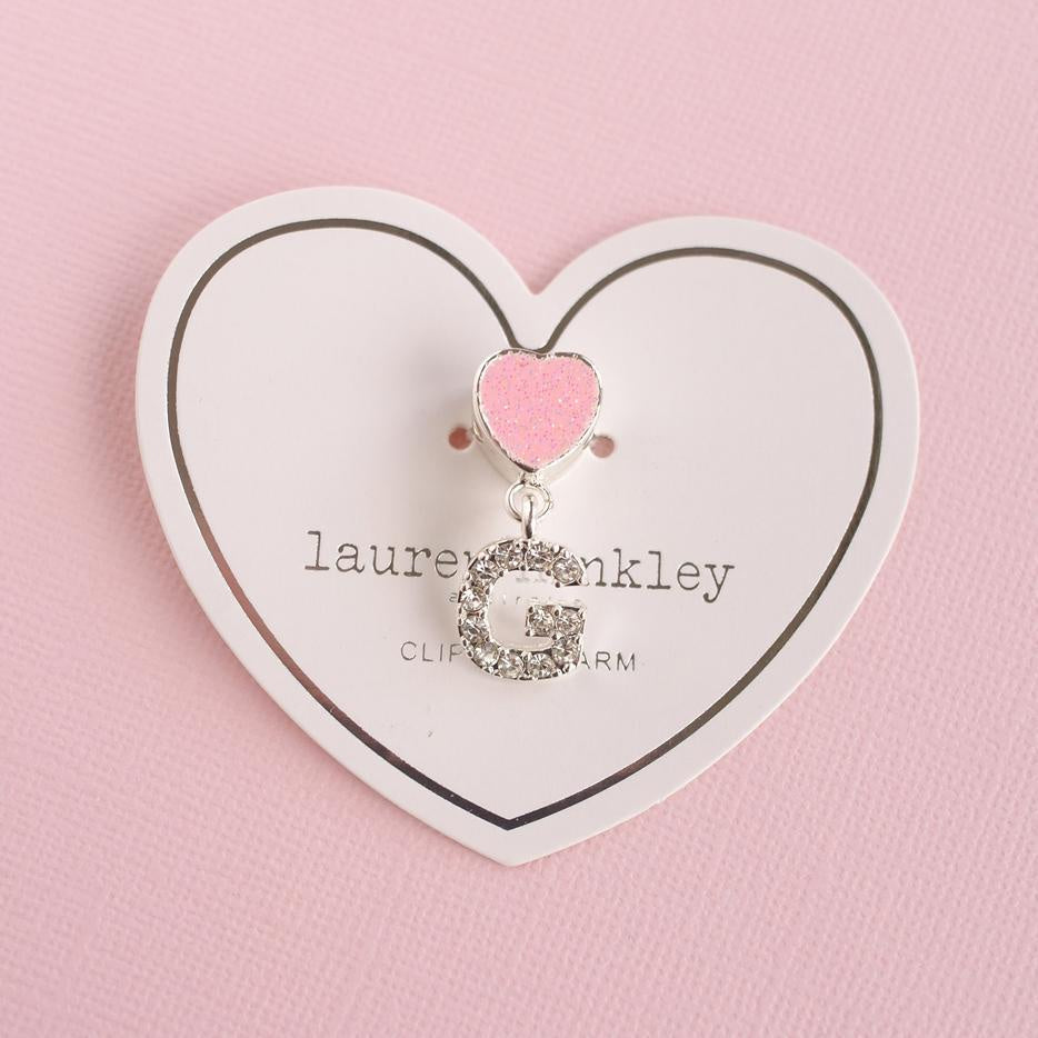G - Letter Clip On Charm