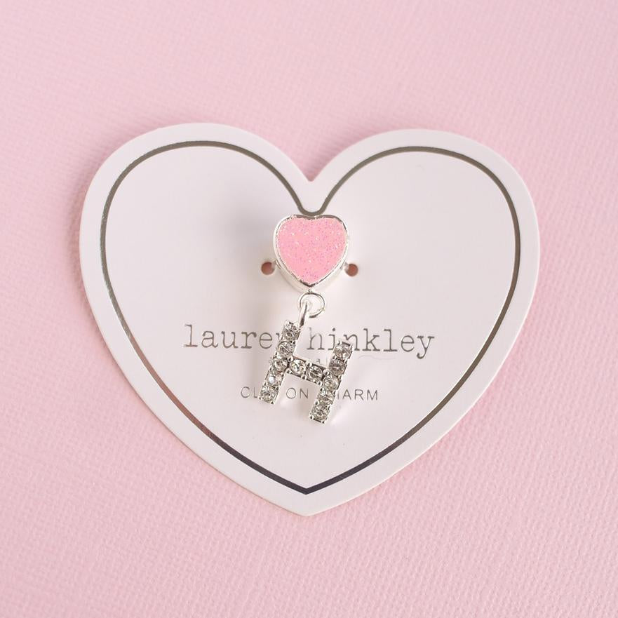 H - Letter Clip On Charm