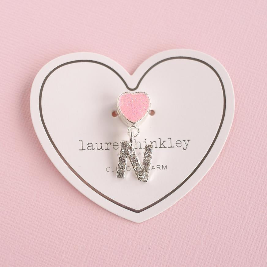 N - Letter Clip On Charm