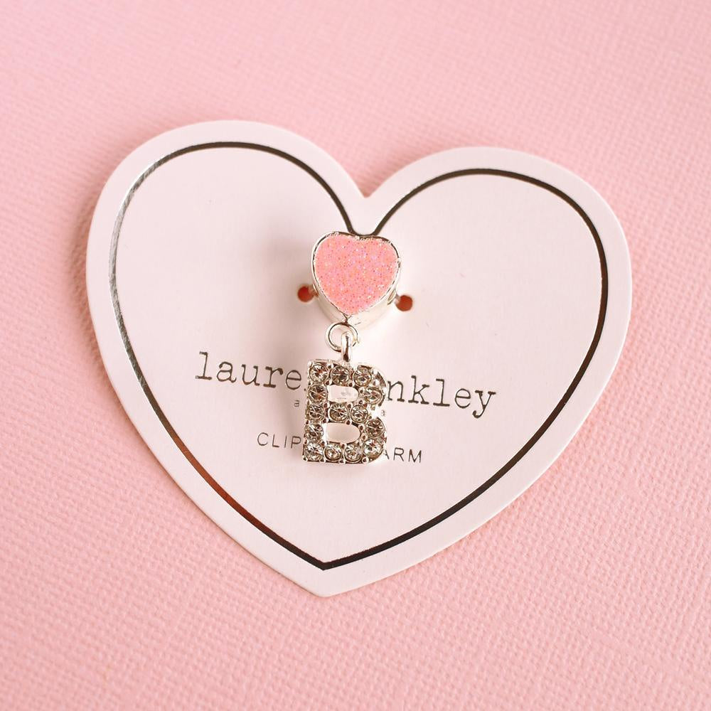 B - Letter Clip On Charm