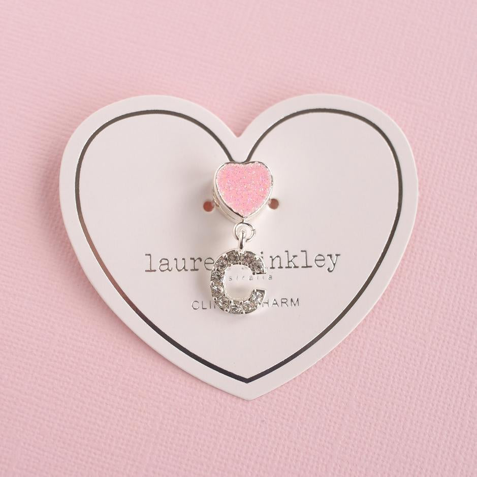 C - Letter Clip On Charm