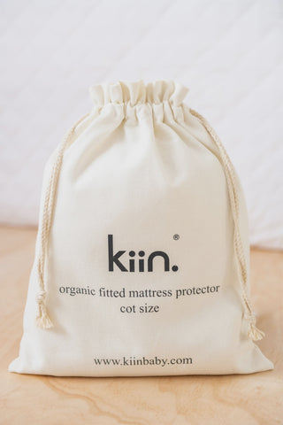 Organic Fitted Mattress Protector - Cot