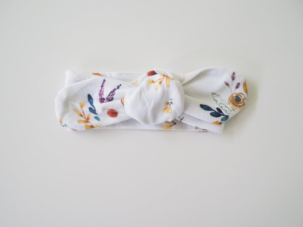 Topknot Headband - Boho Posy