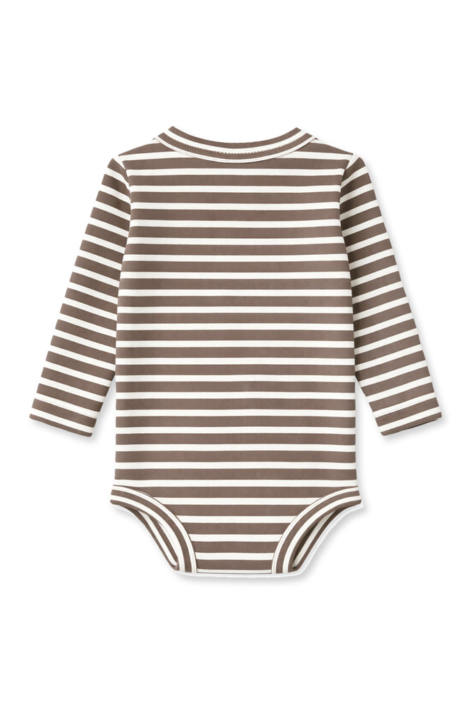 Latte Stripe Bubbysuit