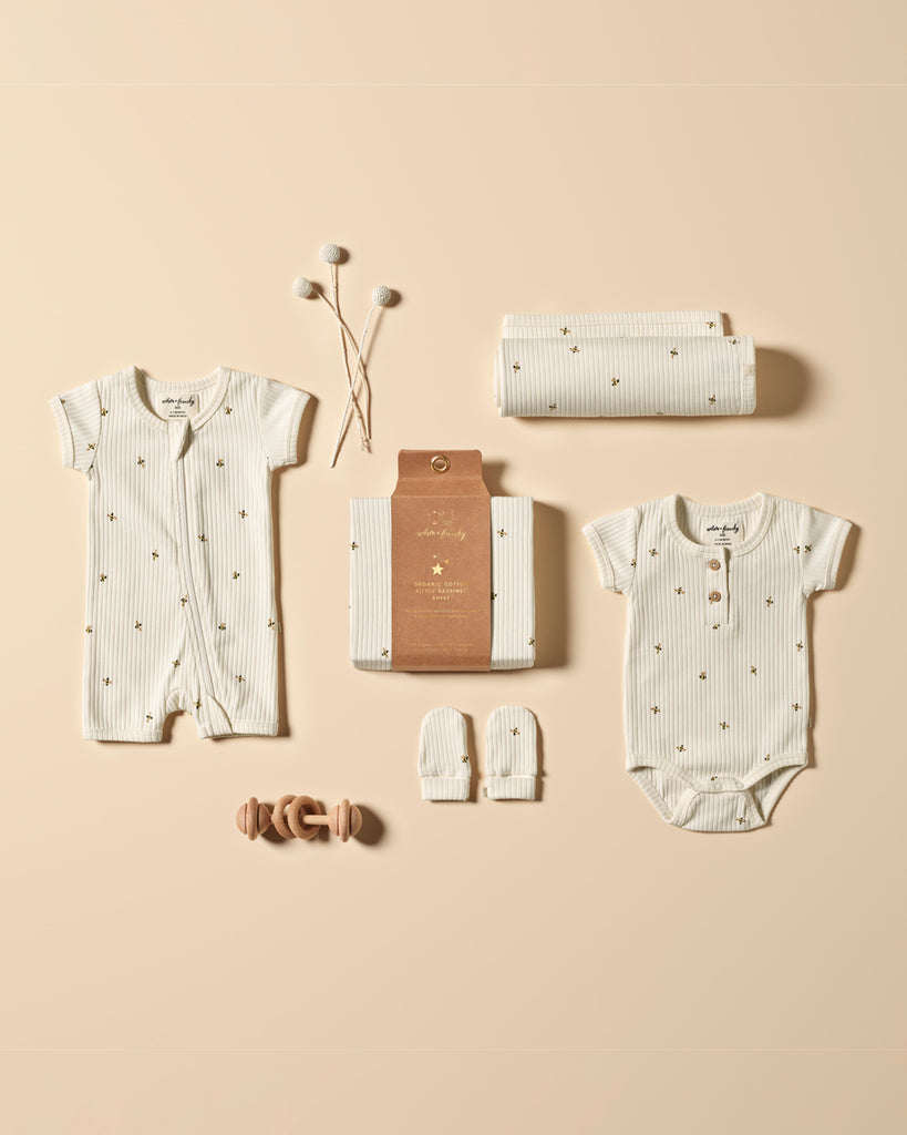 Bee Mine Organic Boyleg Zipsuit