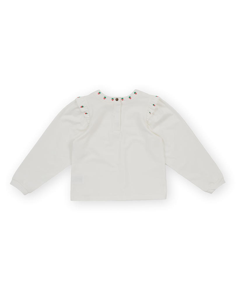 Mini Strawberry Long Sleeve Top