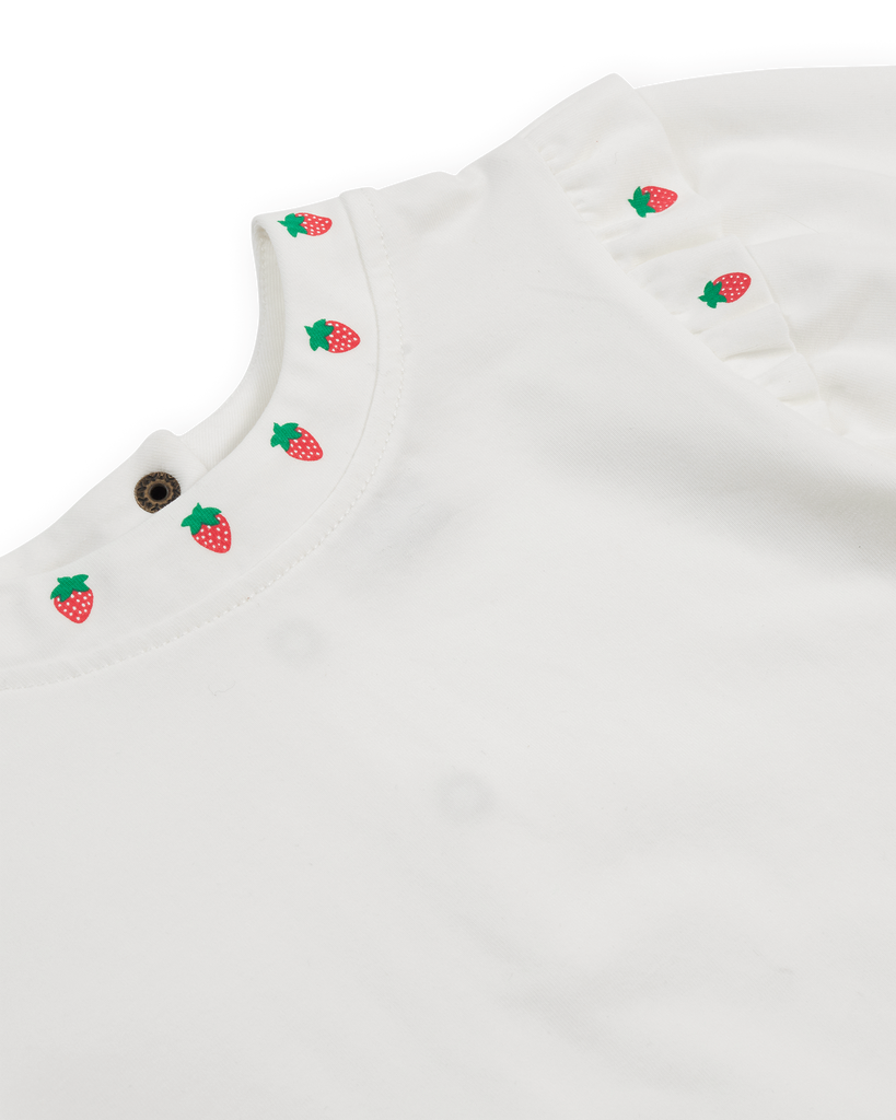 Mini Strawberry Long Sleeve Top