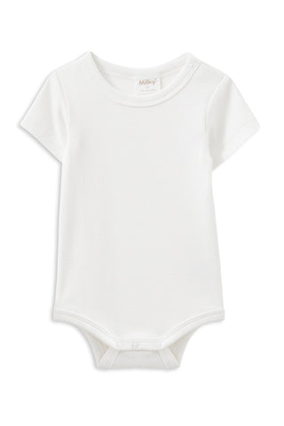 White Rib Bubbysuit