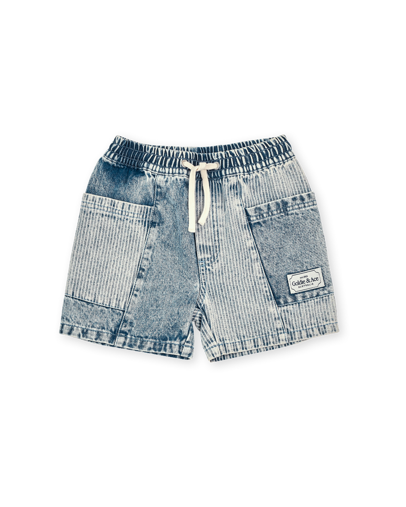 Pin Stripe Noah Pocket Short