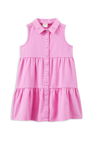 Pink Twill Dress