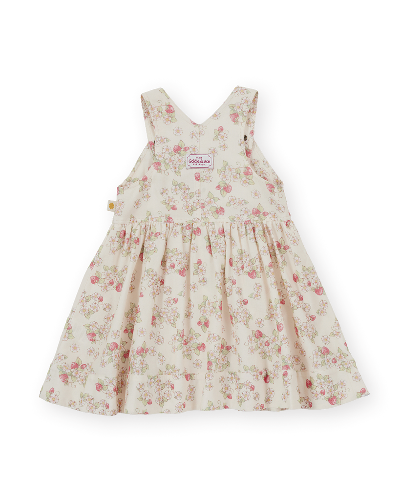 Strawberry Fields Pinafore Dress