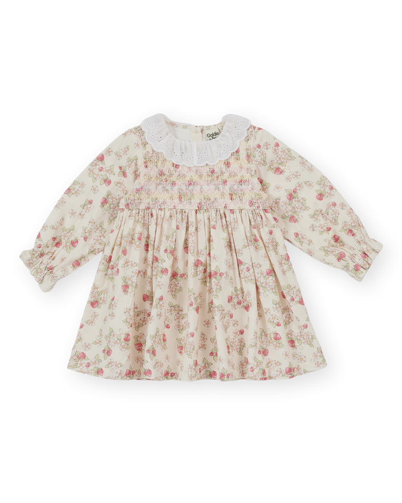 Strawberry Fields Smock Dress
