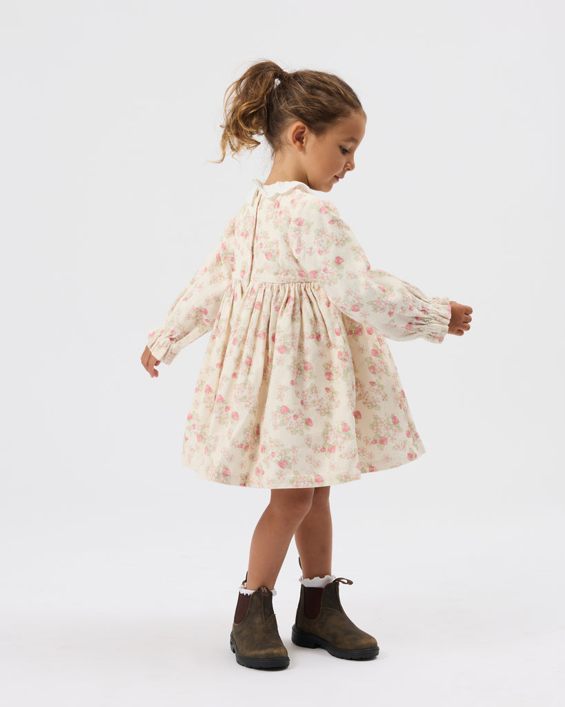 Strawberry Fields Smock Dress