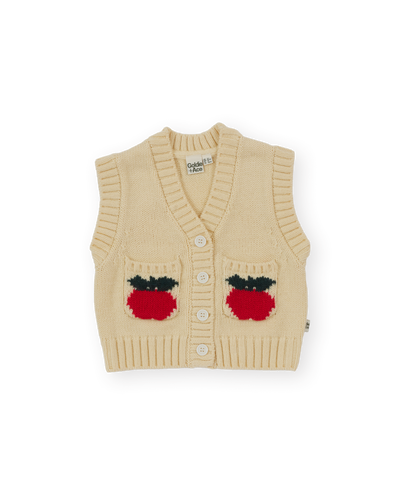 Apple Pocket Knit Vest