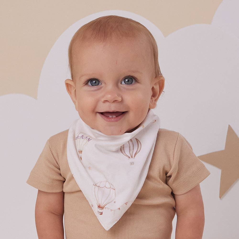Up & Away Organic Dribble Bib