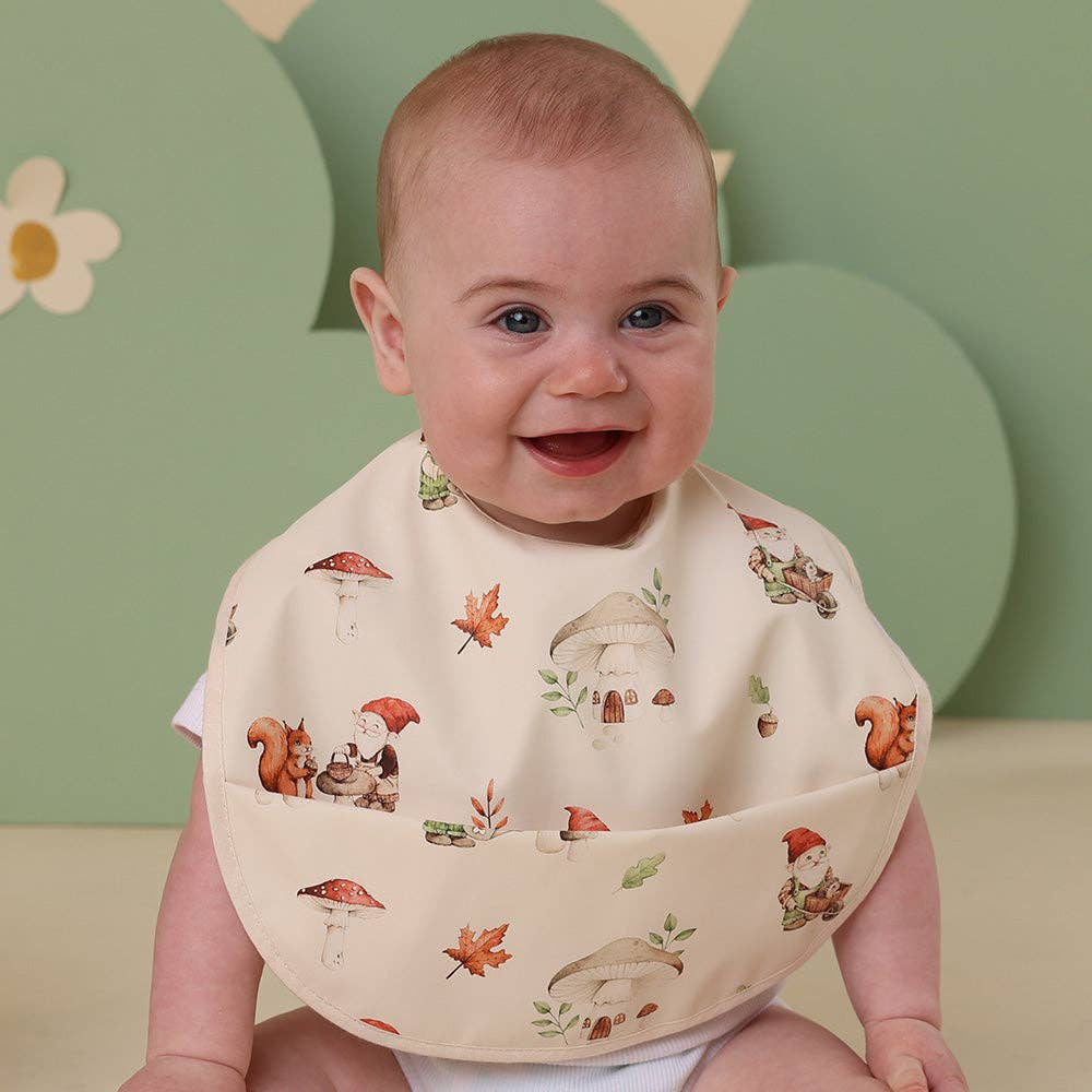 Gnomes Snuggle Bib