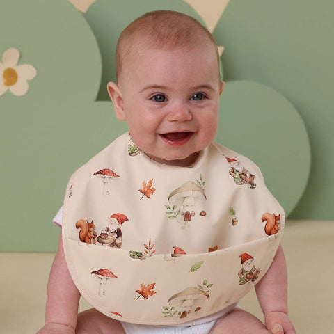 Gnomes Snuggle Bib