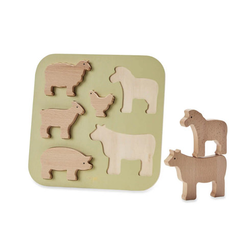Farm Animals Wooden Puzzle