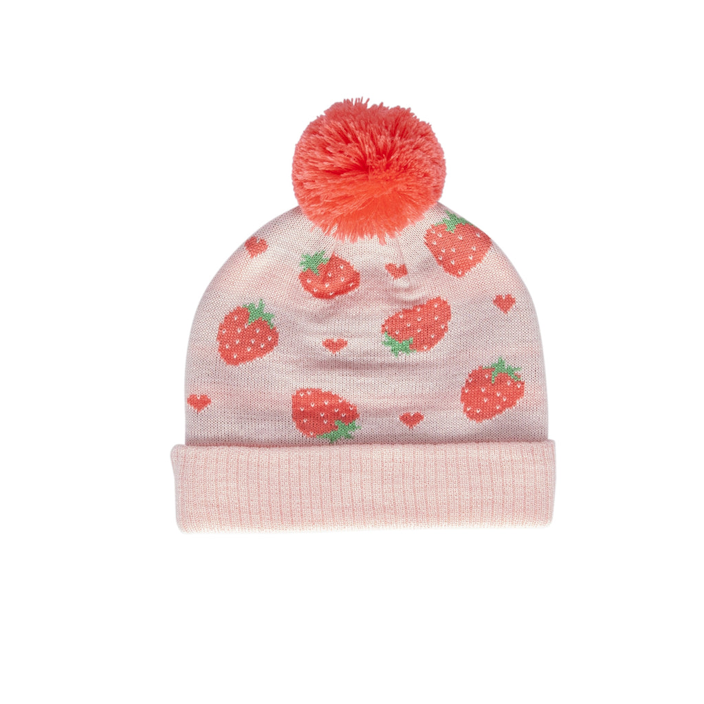 Strawberry Fields Merino Beanie
