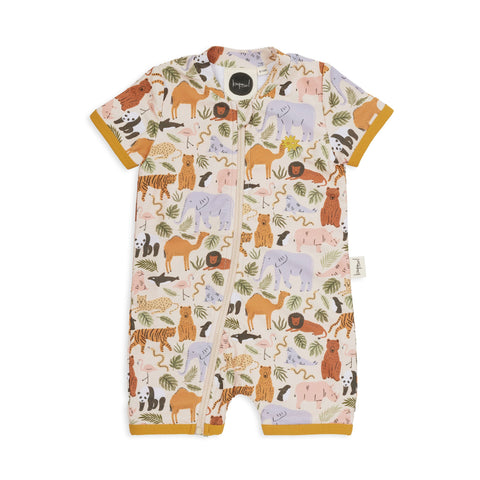 Animal Kingdome Short Sleeve Swimsuit