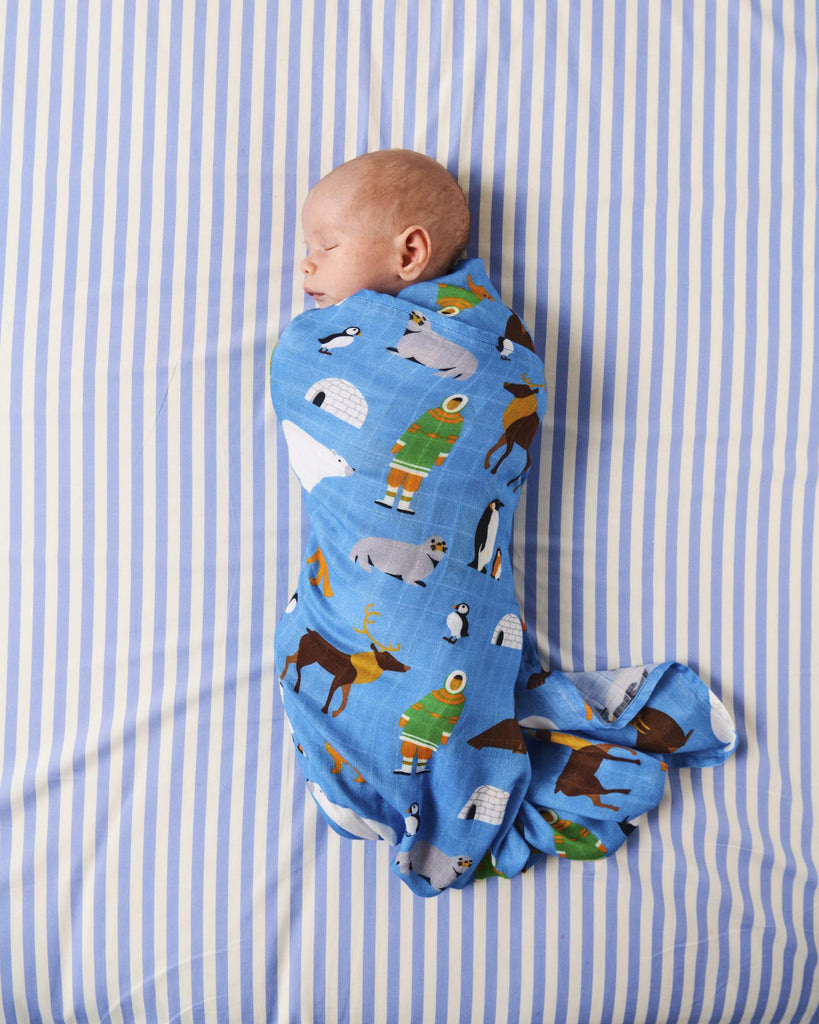 Arctic Circle Bamboo Swaddle