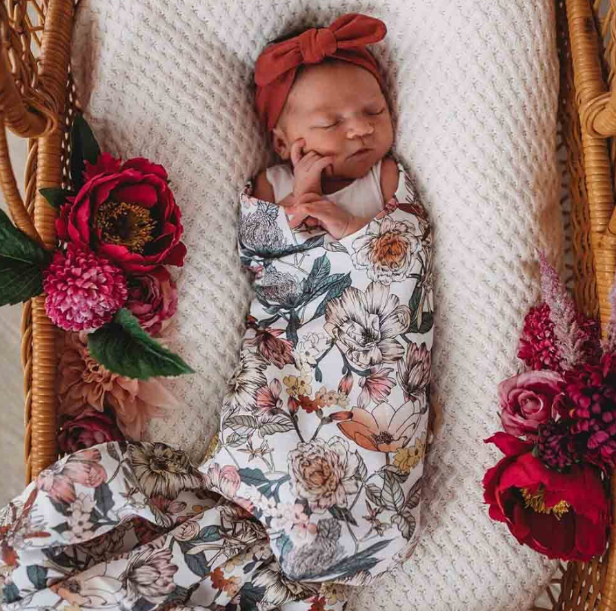 Organic Muslin Wrap - Australiana