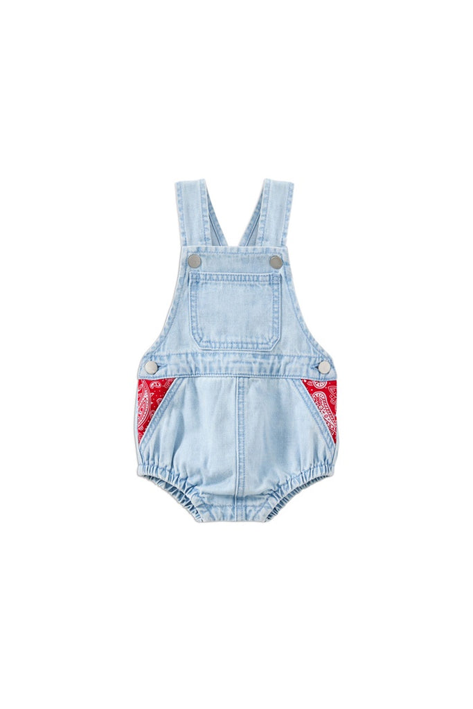 Bandana Denim Overall